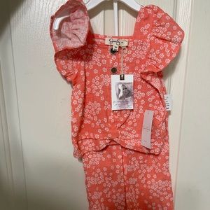 JESSICA SIMPSON Baby Girl Two Piece Outfit